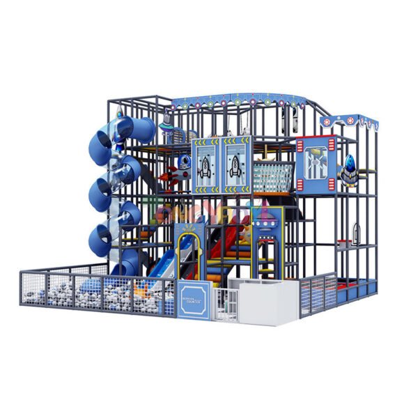 pl203570913-90_squares_custom_indoor_playground_multi_level_indoor_playground_maze_rocke 90 Squares Custom Indoor Playground Multi Level Indoor Playground Maze Rocket Theme