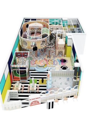 Customized Theme Soft Play Equipment Childrens Shopping Mall Playground Commercial