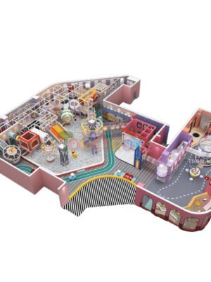 Commercial Indoor Play Structure Kids Playground Indoor Equipment Safety