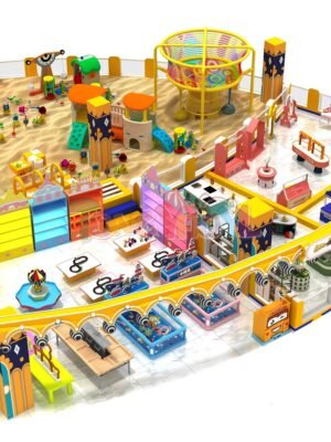 Children Role Play House Customizable Indoor Play Area Equipment ODM