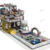 Star Wars Custom Indoor Playground 192 Squares Indoor Childrens Play Equipment High Altitude