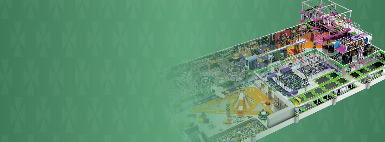 Children Role Play House Customizable Indoor Play Area Equipment ODM